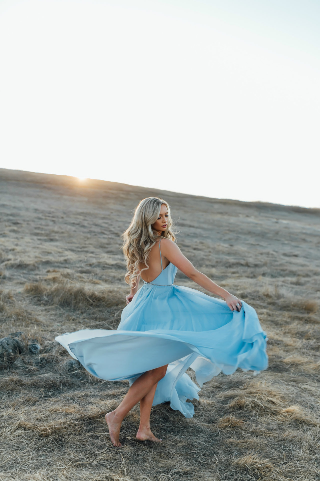 Leanne marshall hot sale blue gown