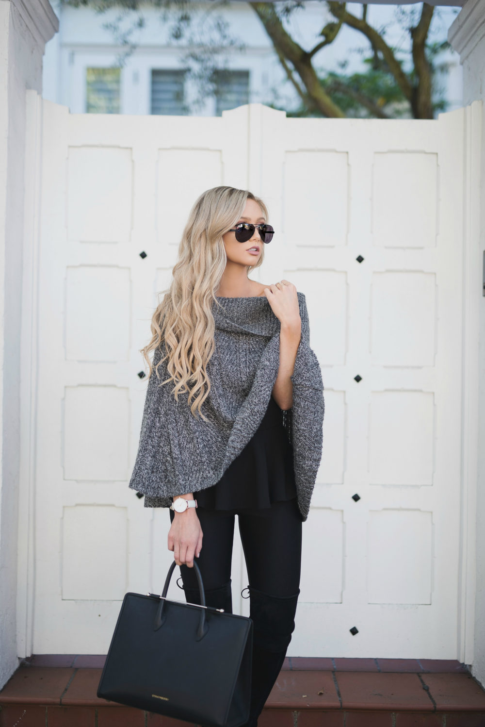 Grey Knits - The City Blonde